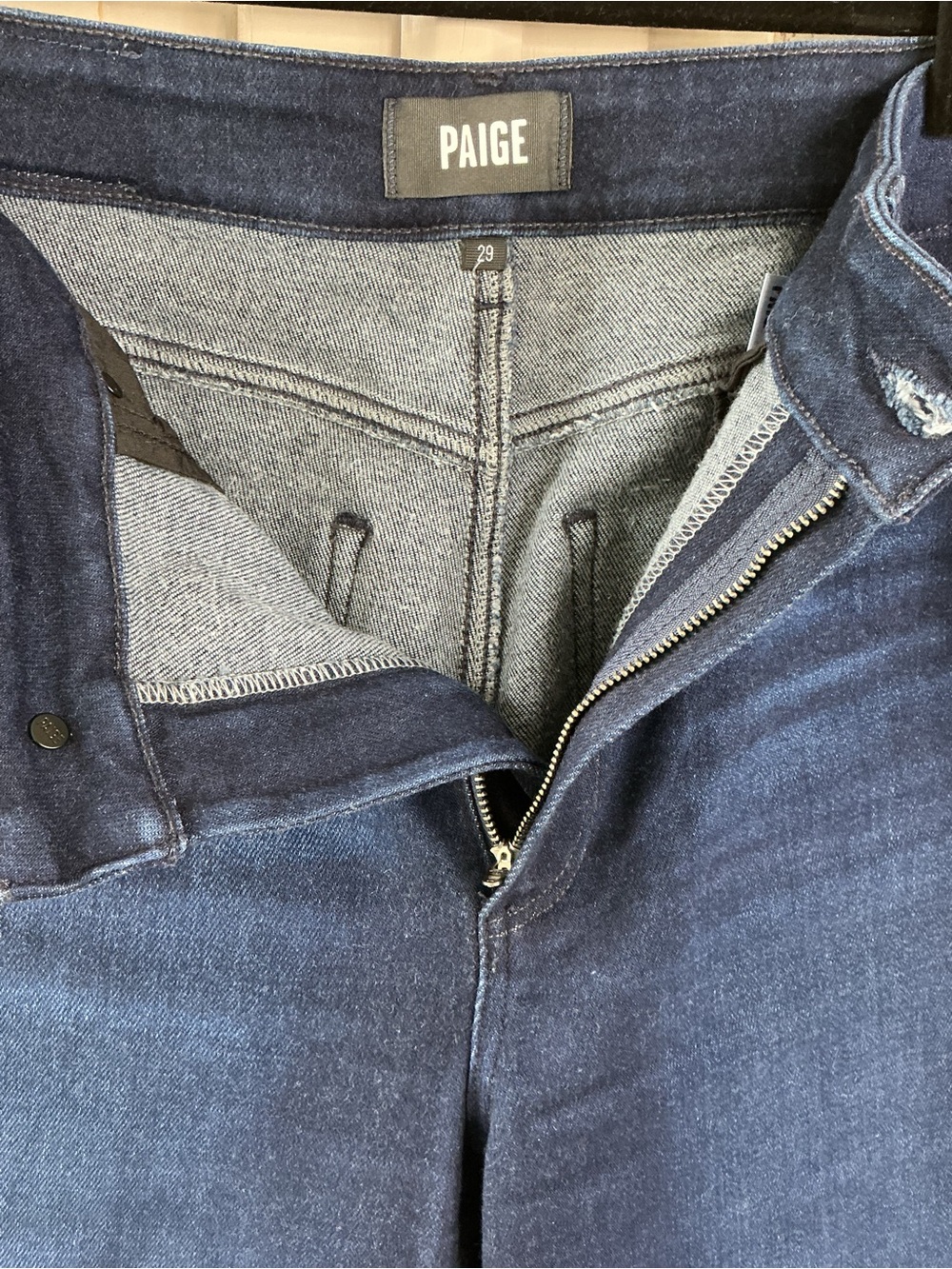 PAIGE | Anessa 31 Wide Leg Jean Size 29 - Picture 8 of 9